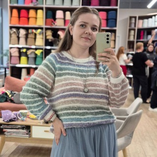 Логотип @by_my_hands - Моими руками | Блог о вязании | Елизавета