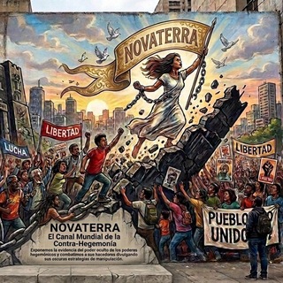 Логотип @canal_novaterra - NOVATERRA 🌎 El Canal Mundial de la Contrahegemonía