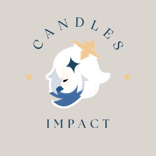 Логотип @candles_impact - свечи геншин | candles.impact