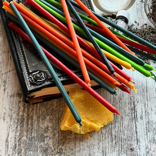 Логотип @candles_magic_4element - Свечная магия | Ритуалы | Свечи|