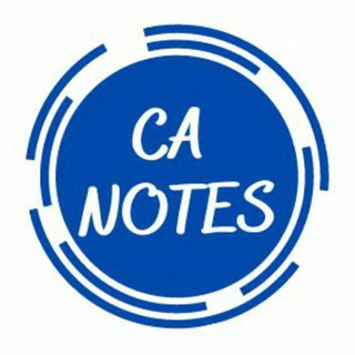Логотип @canotesandupdatesofficial - CA Notes and Updates