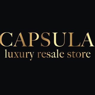 Логотип @capsula_resale_telegram - CAPSULA_RESALE
