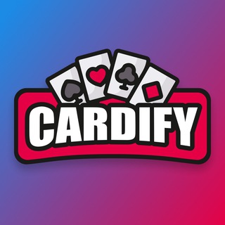 Логотип @cardify_ru - CARDIFY 🎰 ИГРЫ