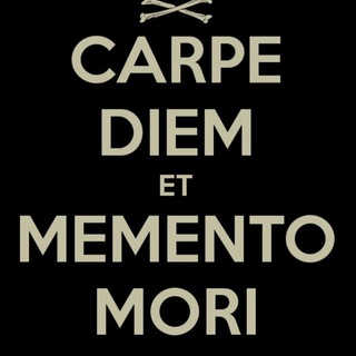 Логотип @carpe_diemmemento_mori - Лови день!
