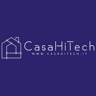 Логотип @casahitech - Il canale per casa smart, domotica ed elettrodomestici - CasaHiTech