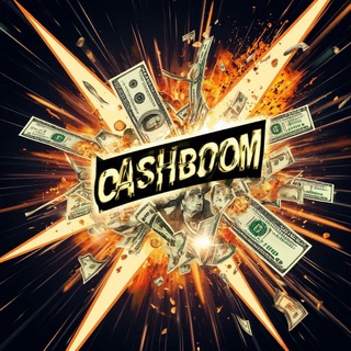 Логотип @cashboomm - КэшБум: WB & OZON товар за отзыв бесплатно