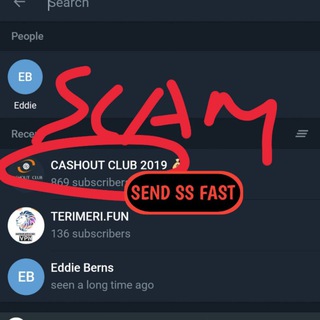 Логотип @cashoutclub2019 - SCAMM CASHOUT CLUB