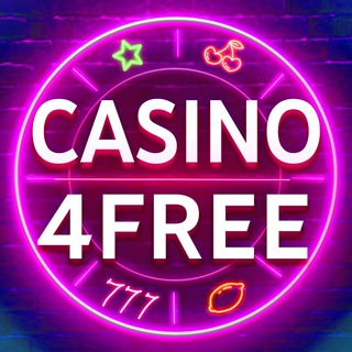 Логотип @casino4free - CASINO 4 FREE 🎰 Casino |Bonuses| Казино|Бонусы | Free Spins |Фриспинны | Лучшие слоты | Best slots | Стратегии казино |