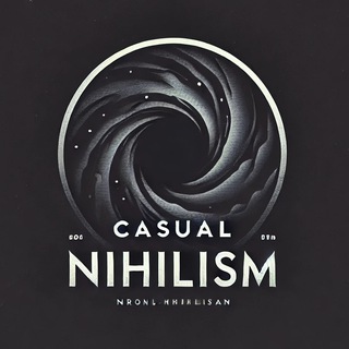 Логотип @casualnihilism - Casual 𝖭̶𝗂̶𝗁̶𝗂̶𝗅̶𝗂̶𝗌̶𝗆̶