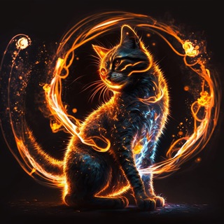 Логотип @cats_are_sacred - Котики - то святе!