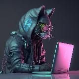 Логотип @catsdiffusion - Котики и нейросеть