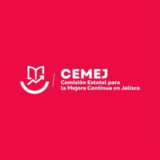 Логотип @cemejedu - CEMEJ (Comisión Estatal para la Mejora Continua en Jalisco)