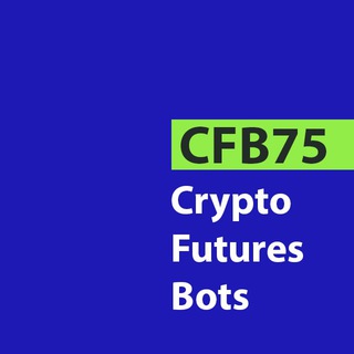 Логотип @cfb75 - Crypto Futures Bots - CFB75