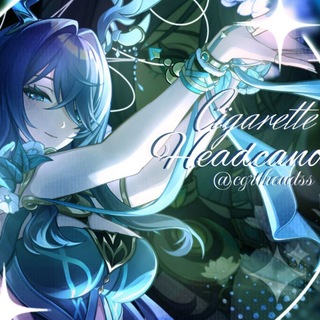 Логотип @cgrtheadss - cigarette headcanons🦌