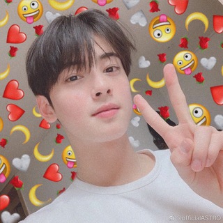 Логотип @chaeunwoo_astro - ASTRO•CHA EUNWOO