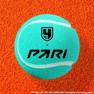 Логотип @champtennis - Чемп.Теннис х PARI