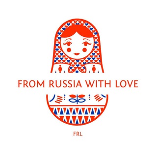 Логотип @channelfrl - From Russia with Love