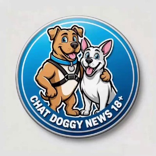 Логотип @chatdoggynews - чат Doggy - News¹⁸⁺