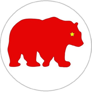 Логотип @chatredbear - КРАСНЫЙ МЕДВЕДЬ Chat