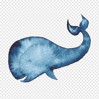 Логотип @chatwhale - Болтливый кит