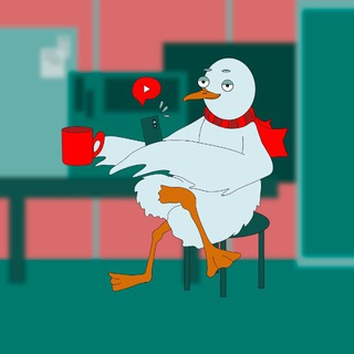 Логотип @chayka_v_telegram - Чайка в Телеграм