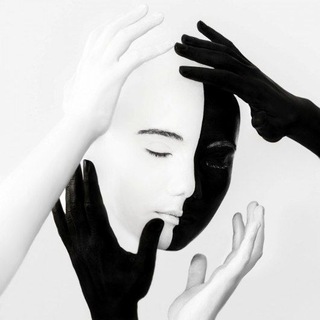 Логотип @chb_psixo - Черное & Белое - мотивация, отношения, здоровье 🖤