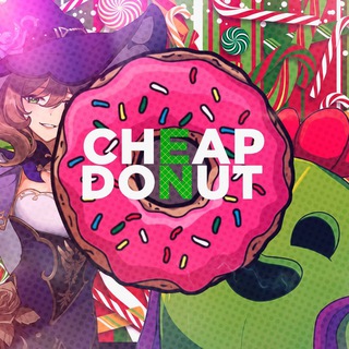 Логотип @cheap_donut - Cheap Donut | Донат Genshin Impact