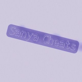 Логотип @cheatsforsanya - Chat Sanya 🔀