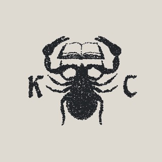 Логотип @chelifercancroides - Книжный Скорпион