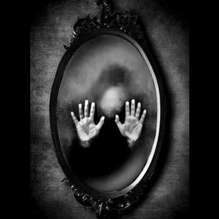 Логотип @chernzerkal - Чёрное зеркало ♣️