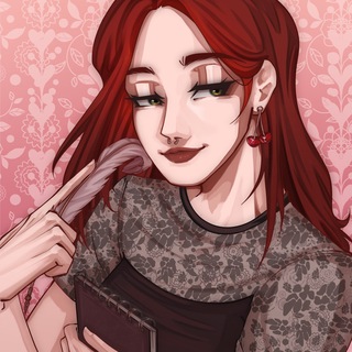 Логотип @cherryamortentia - вишнёвая амортенция | рест