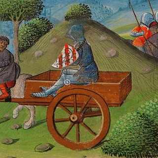 Логотип @chevaliercharrette - Рыцарь телеги