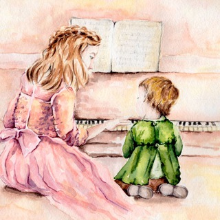 Логотип @childrensalbum - Мам, включи классику 🎶