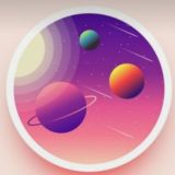 Логотип @childsastrology - Детская астрология. Мамский астро чатик.