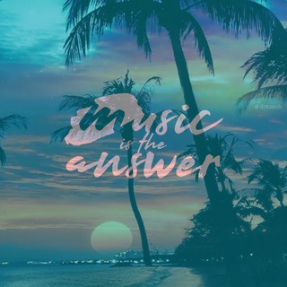 Логотип @chillmusicistheanswer - Music is the answer 🏝 ChillOut 🏖