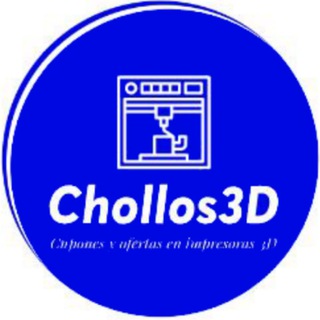 Логотип @chollos3d - @Chollos3D - Cupones Impresoras 3D - Cupones Filamento, Ofertas Recambios