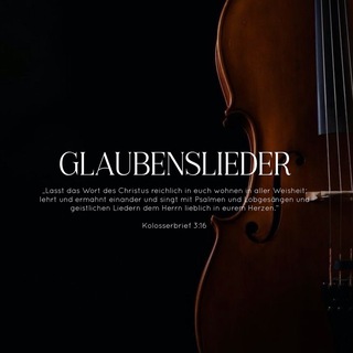 Логотип @christlicheglaubenslieder - 𝙶𝚕𝚊𝚞𝚋𝚎𝚗𝚜𝚕𝚒𝚎𝚍𝚎𝚛🕊️