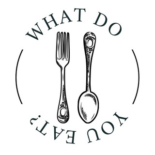 Логотип @chtotiesh - What do you eat?