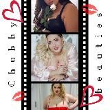 Логотип @chubby_beauties - Пышные красотки - chubby, curvy, bbw