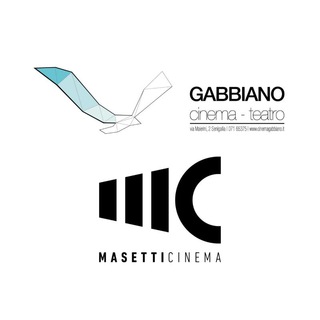 Логотип @cinemamarche - GABBIANO Senigallia, MASETTI Fano - CINEMA!