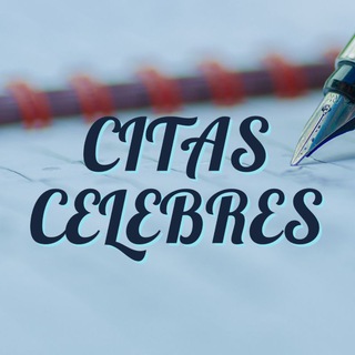 Логотип @citas_celebres - CITAS CELEBRES