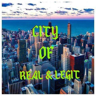 Логотип @city_of_real - CITY OF REAl & LEGIT