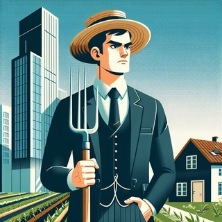 Логотип @cityagricola - Городской огородник