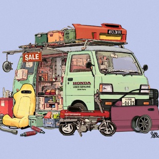 Логотип @civicparts - Авто разборка Honda Civic EG EJ EK EH DB DC