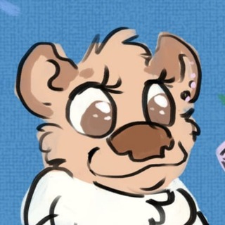 Логотип @clairebeararts - ClaireBrain 🦆🦇