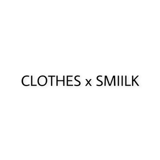 Логотип @clothessmiilk - CLOTHES x SMIILK