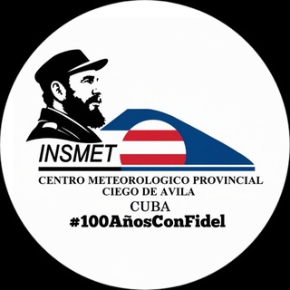 Логотип @cmpciegodeavila - Centro Meteorológico Provincial de Ciego de Avila.