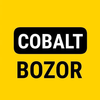 Логотип @coblt_bozor - COBALT BOZOR