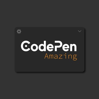 Логотип @codepen_amazing - CodePen Amazing