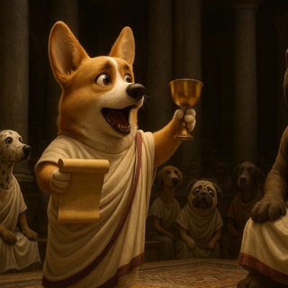 Логотип @cogitationescanis - Мысли мемопса